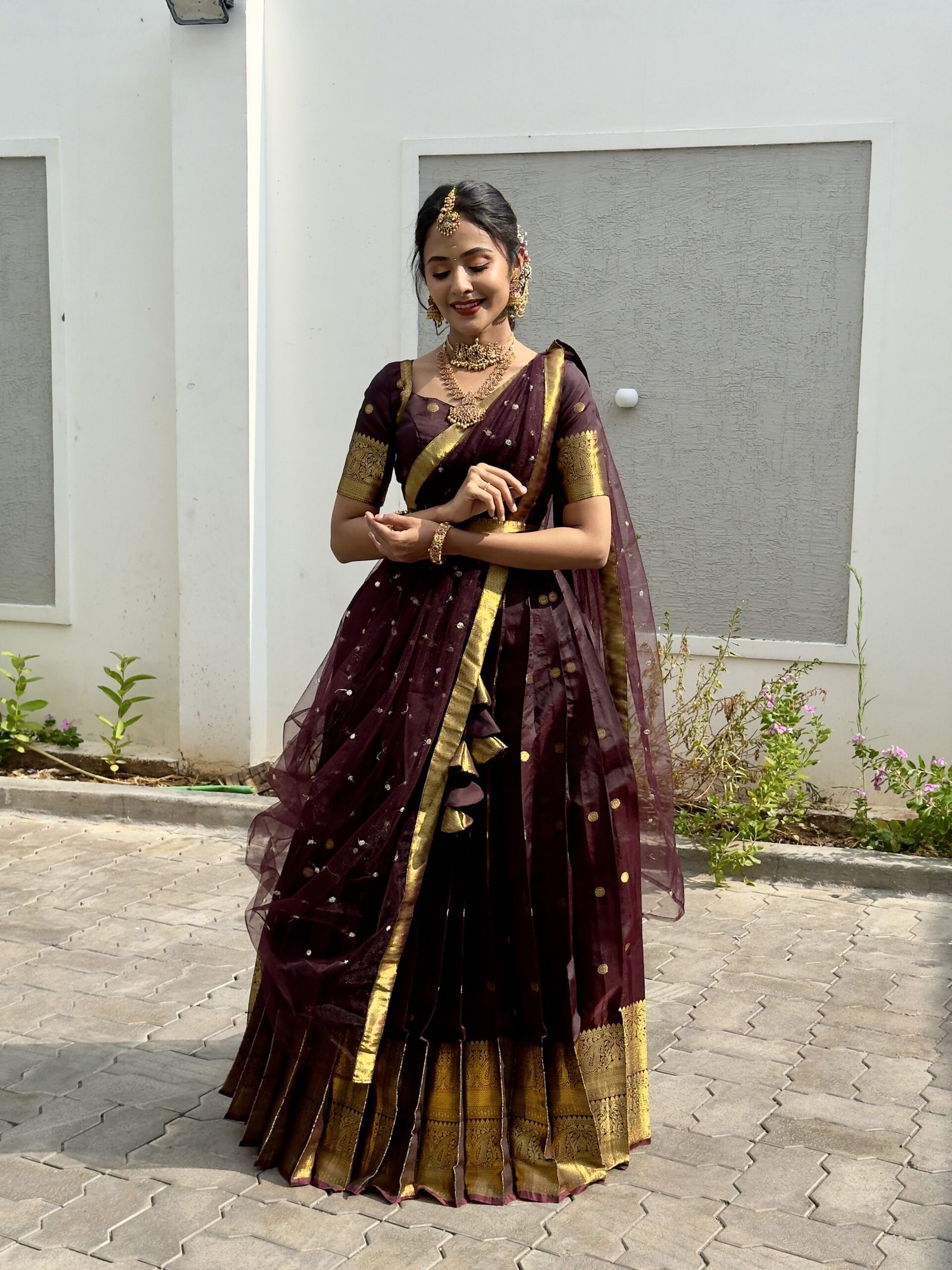 GODDESS Coffee Lehenga