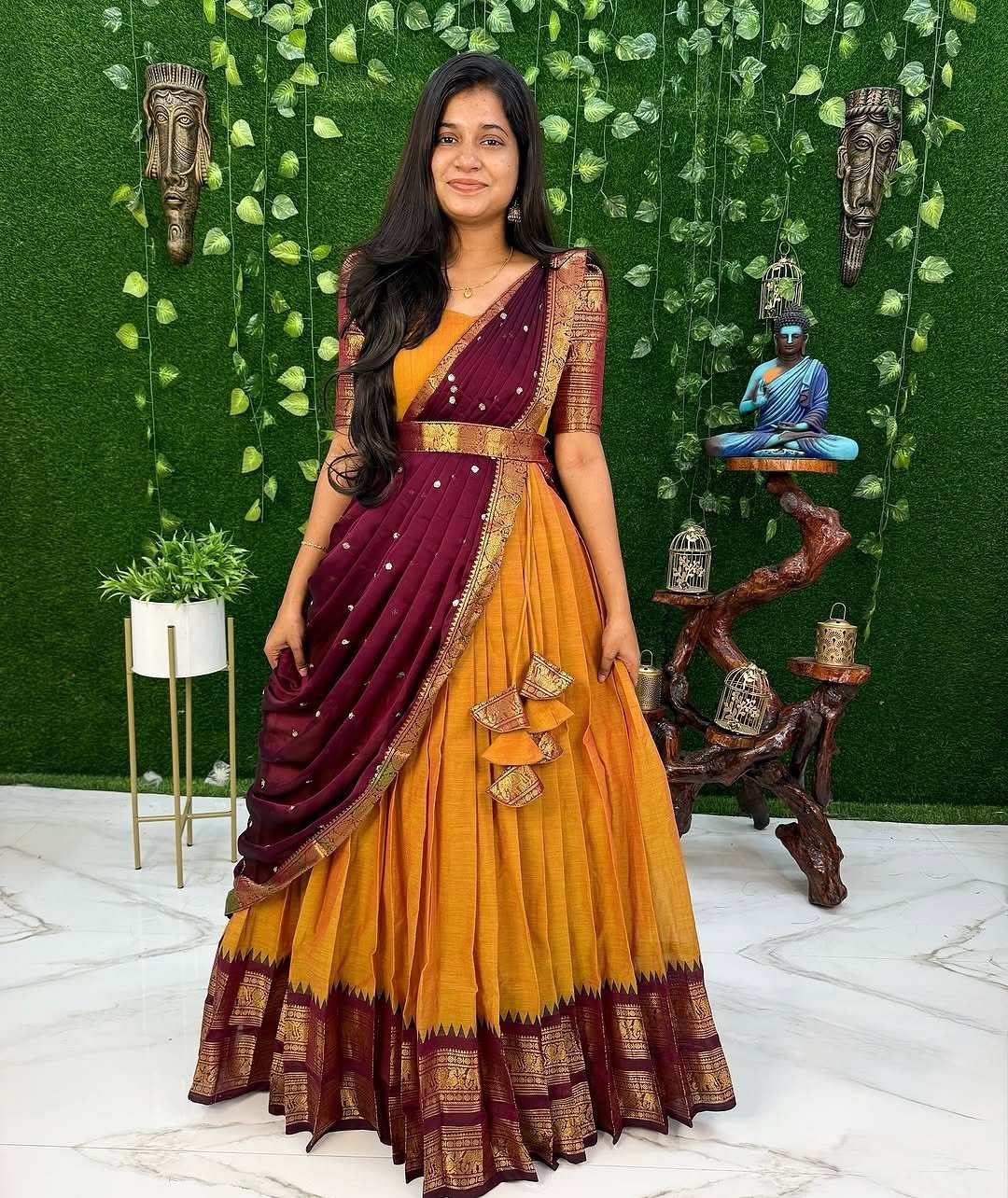 MAYIL half sarees