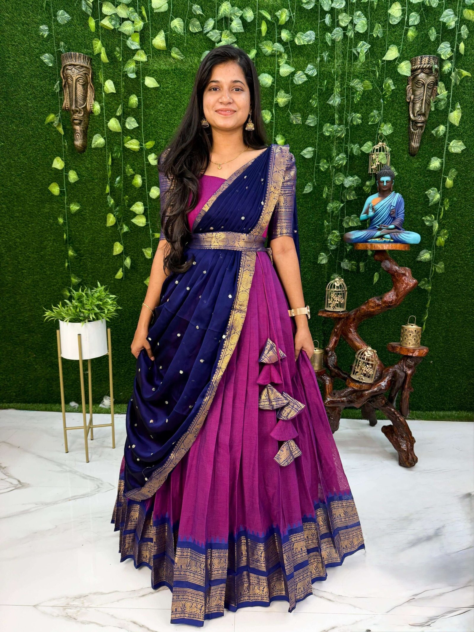MAYIL half sarees