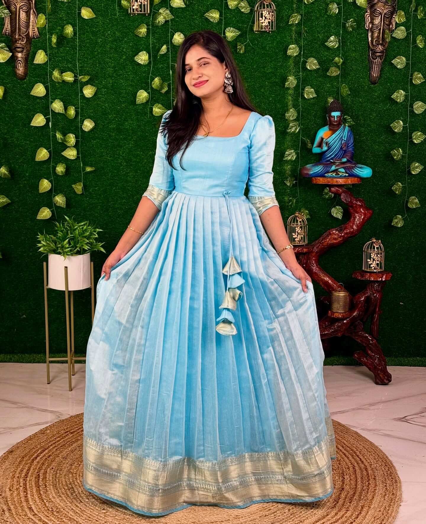 PASTEL COTTON MAXI - BLUE (Maxi)