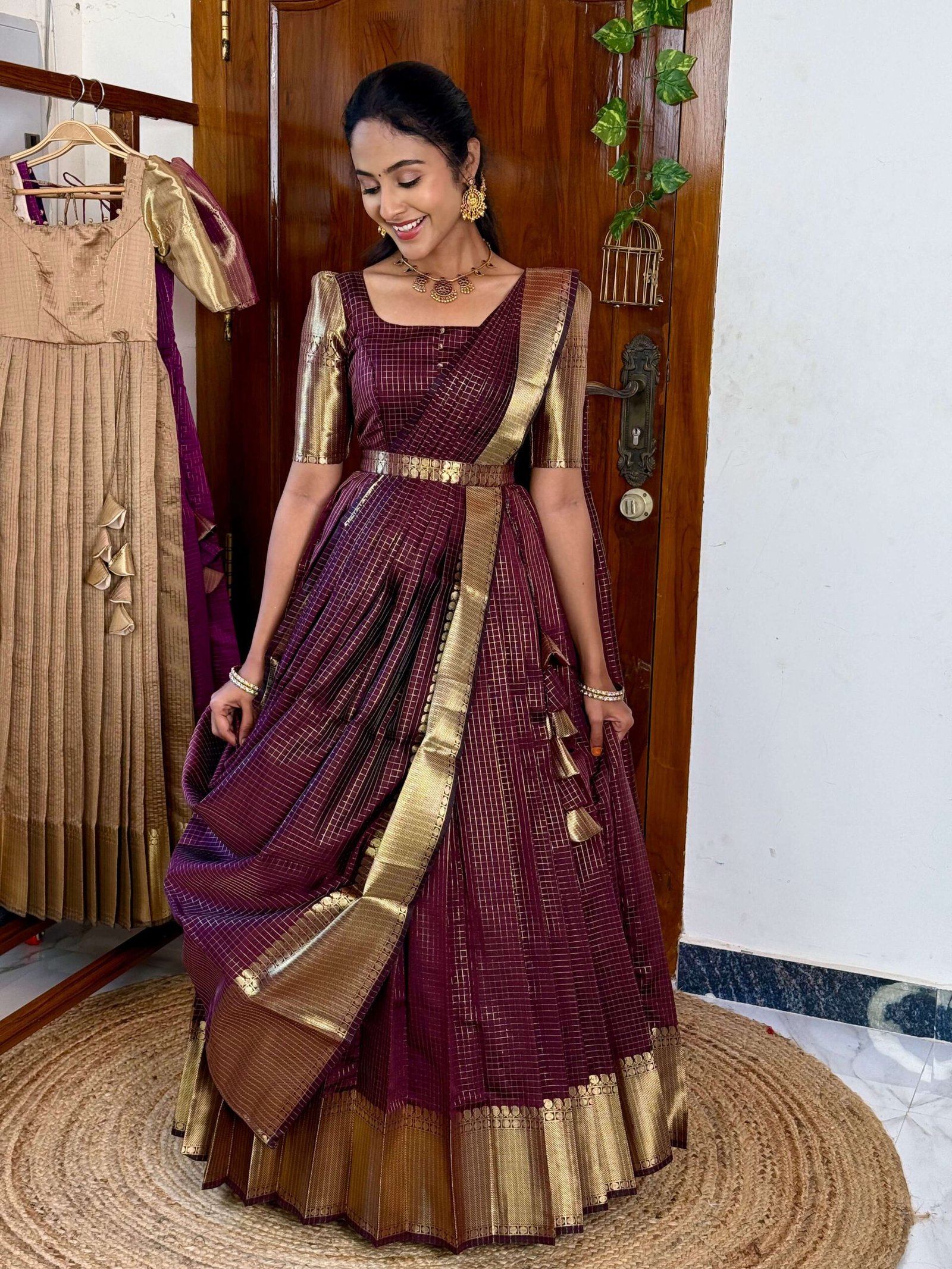 Zari Kattam Brown
