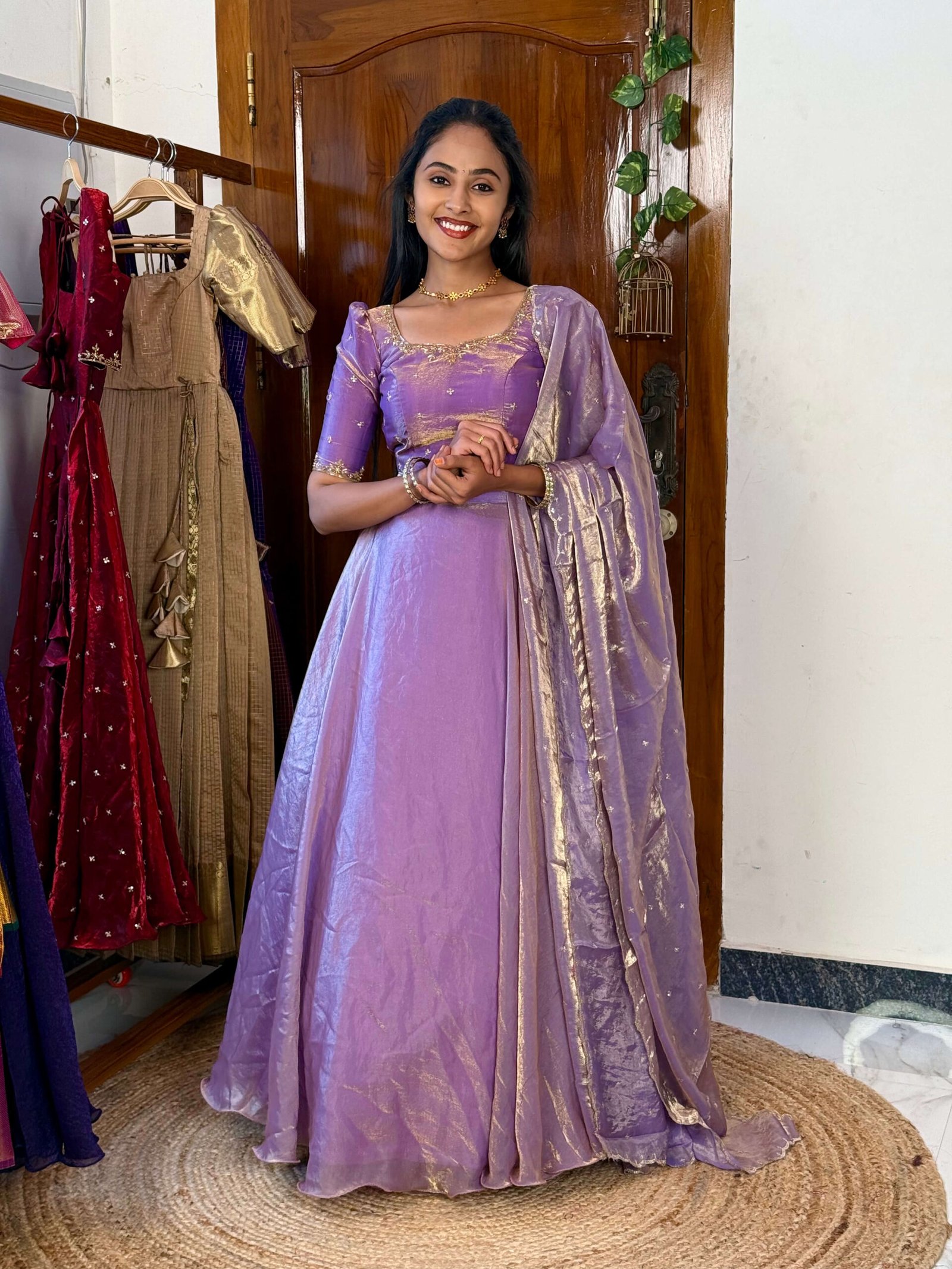 3 in 1 Lavender AIRA Lehenga