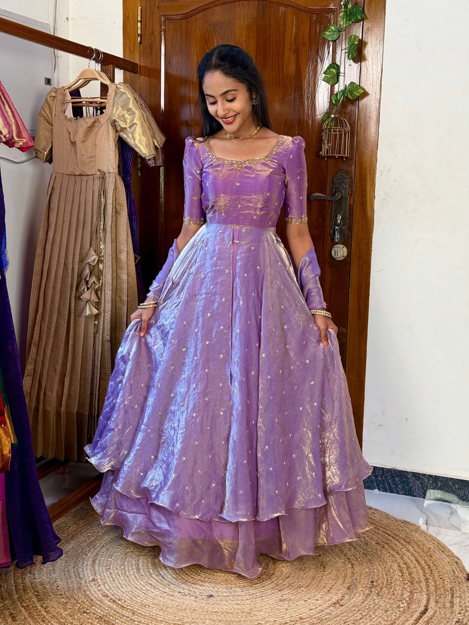 3 in 1 Lavender AIRA Lehenga