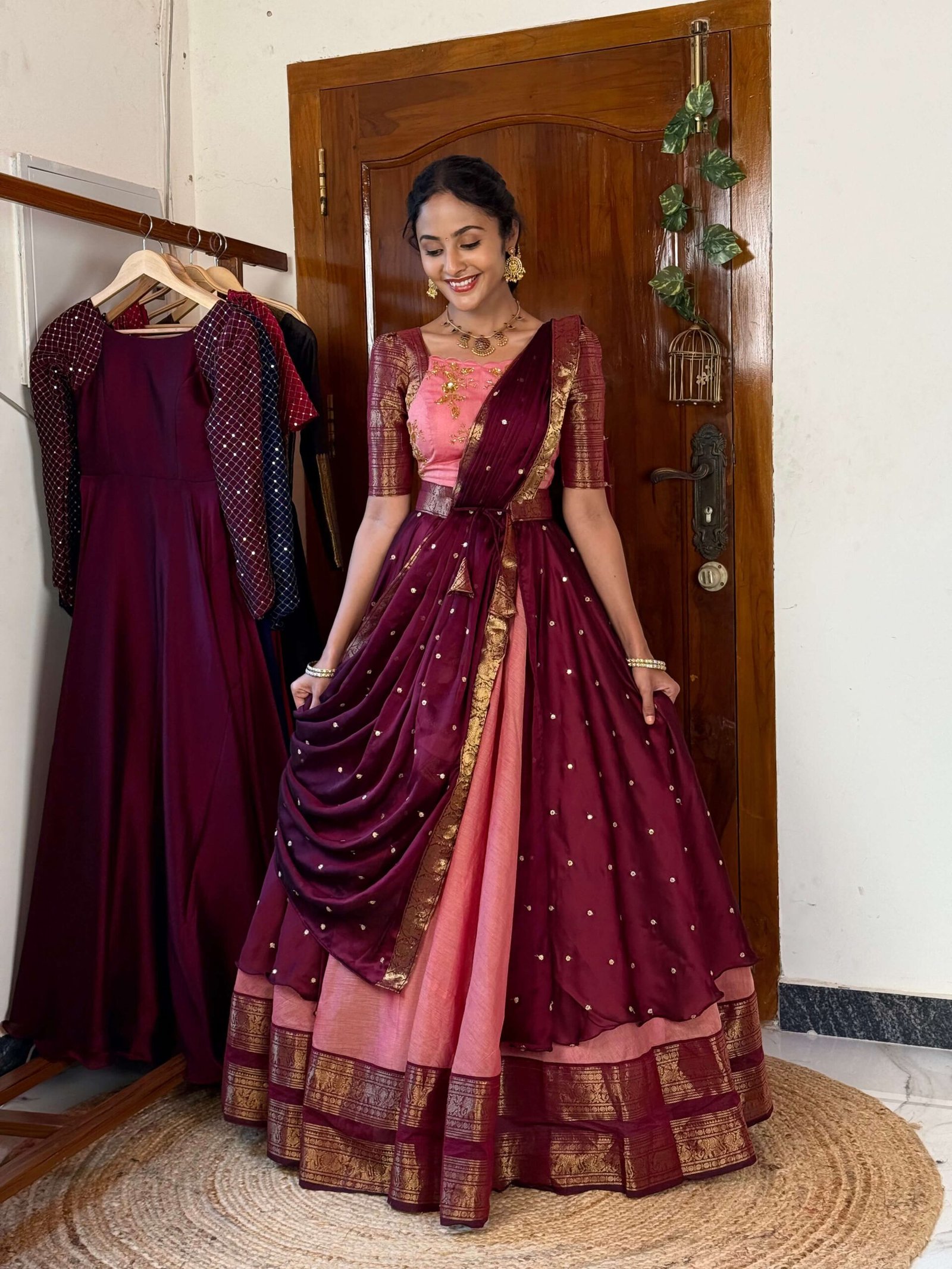 4 in 1 Dreamy layers Pink and Wine