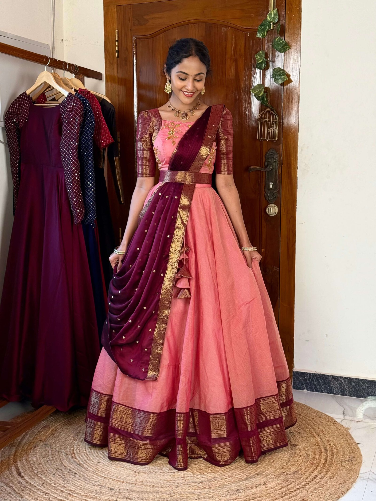 4 in 1 Dreamy layers Pink and Wine