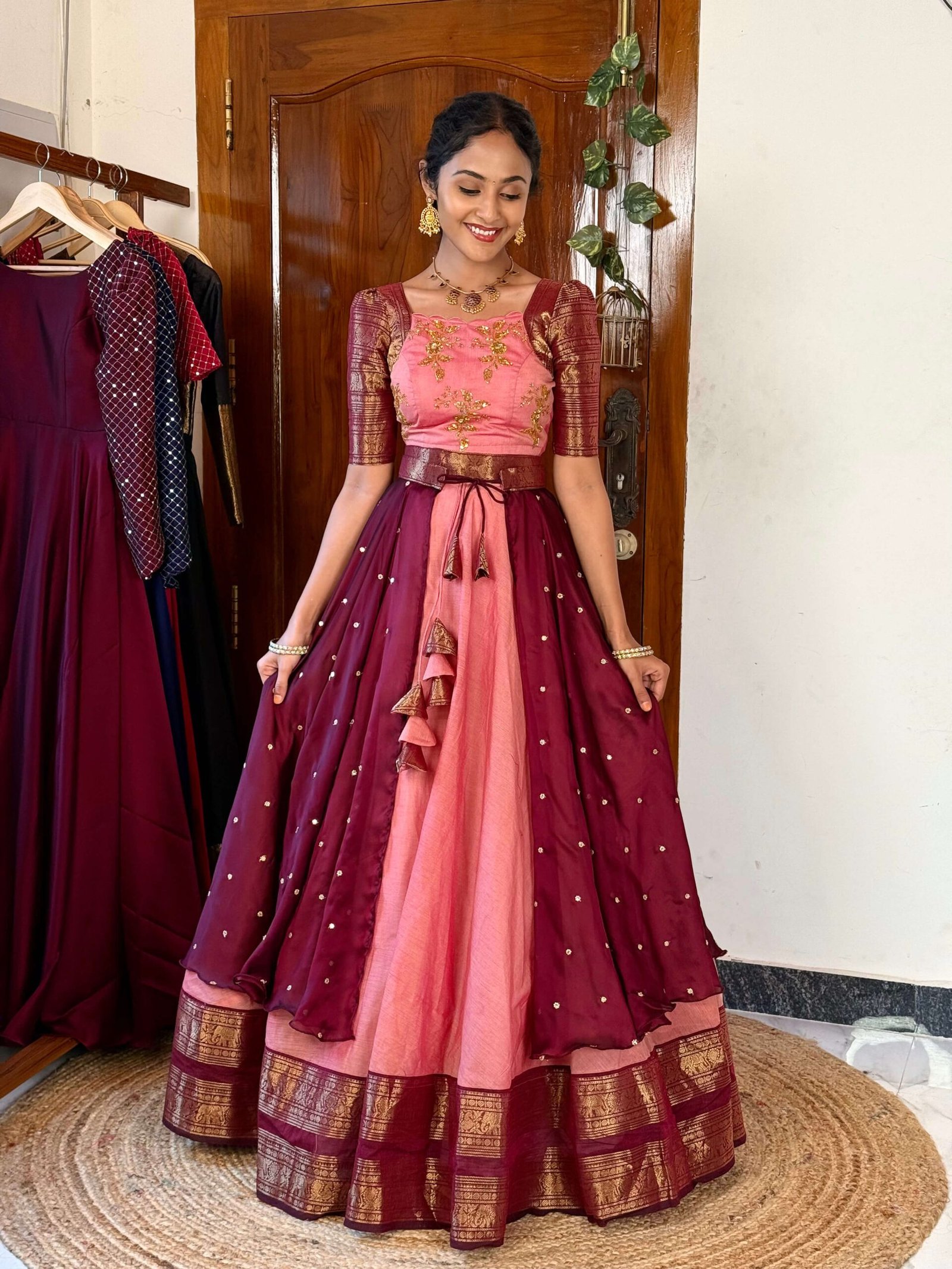4 in 1 Dreamy layers Pink and Wine