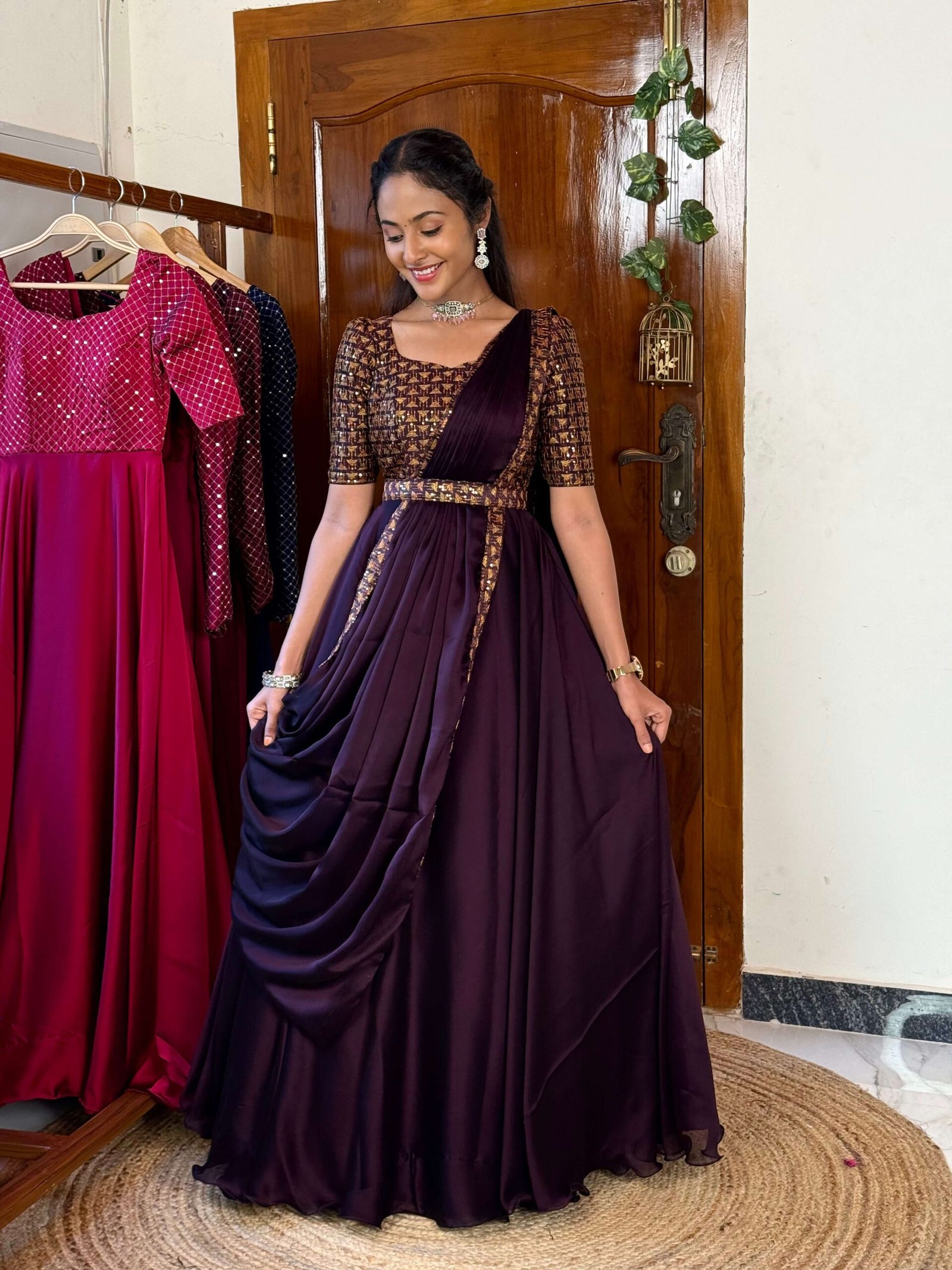 Hazel java plum maxi