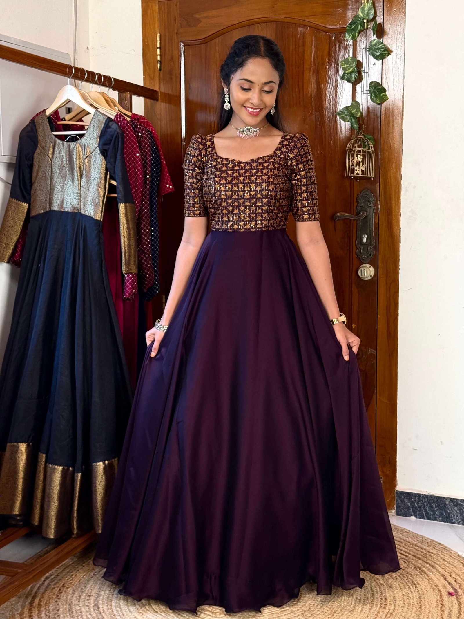 Hazel java plum maxi