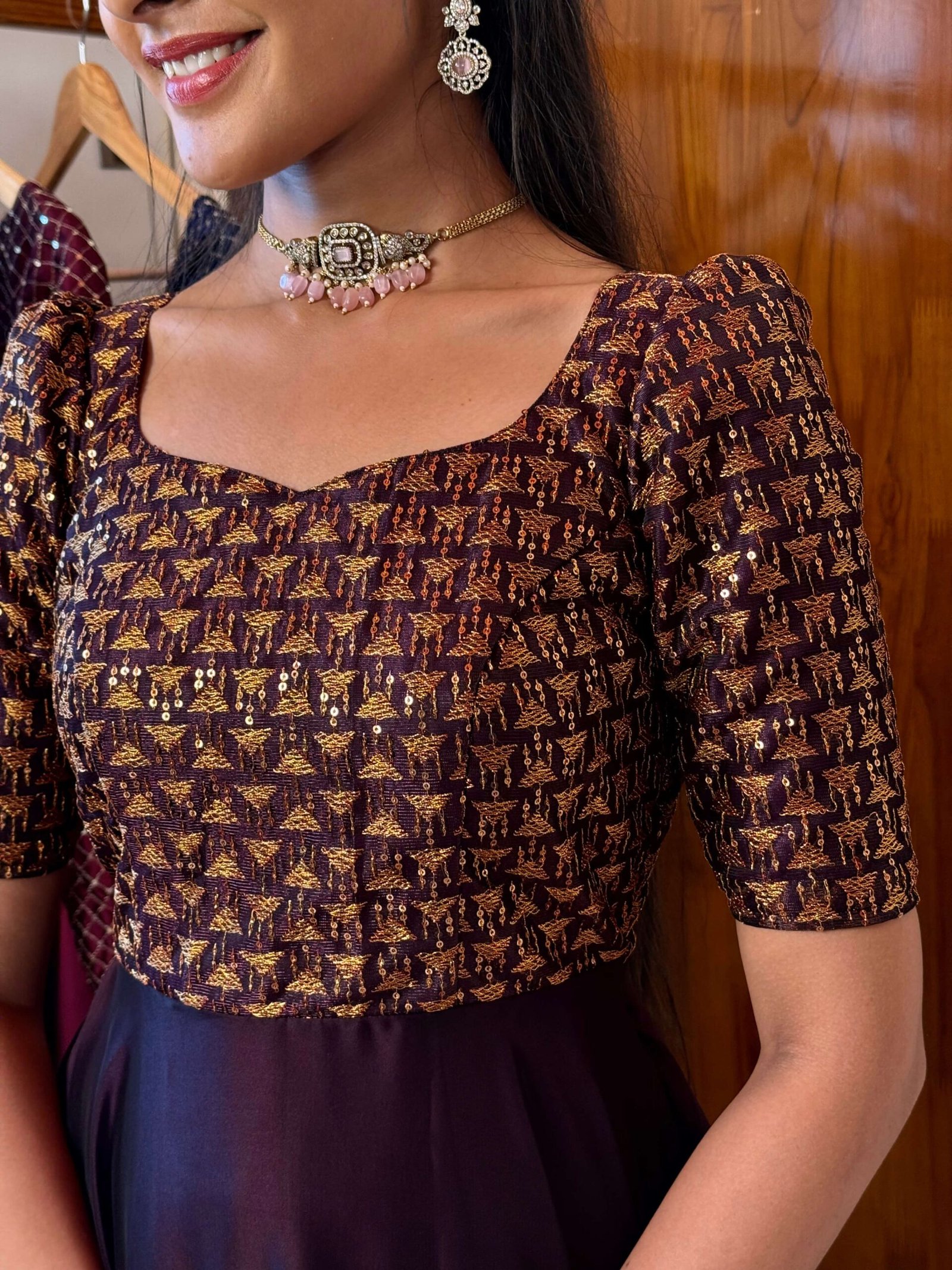 Hazel java plum maxi