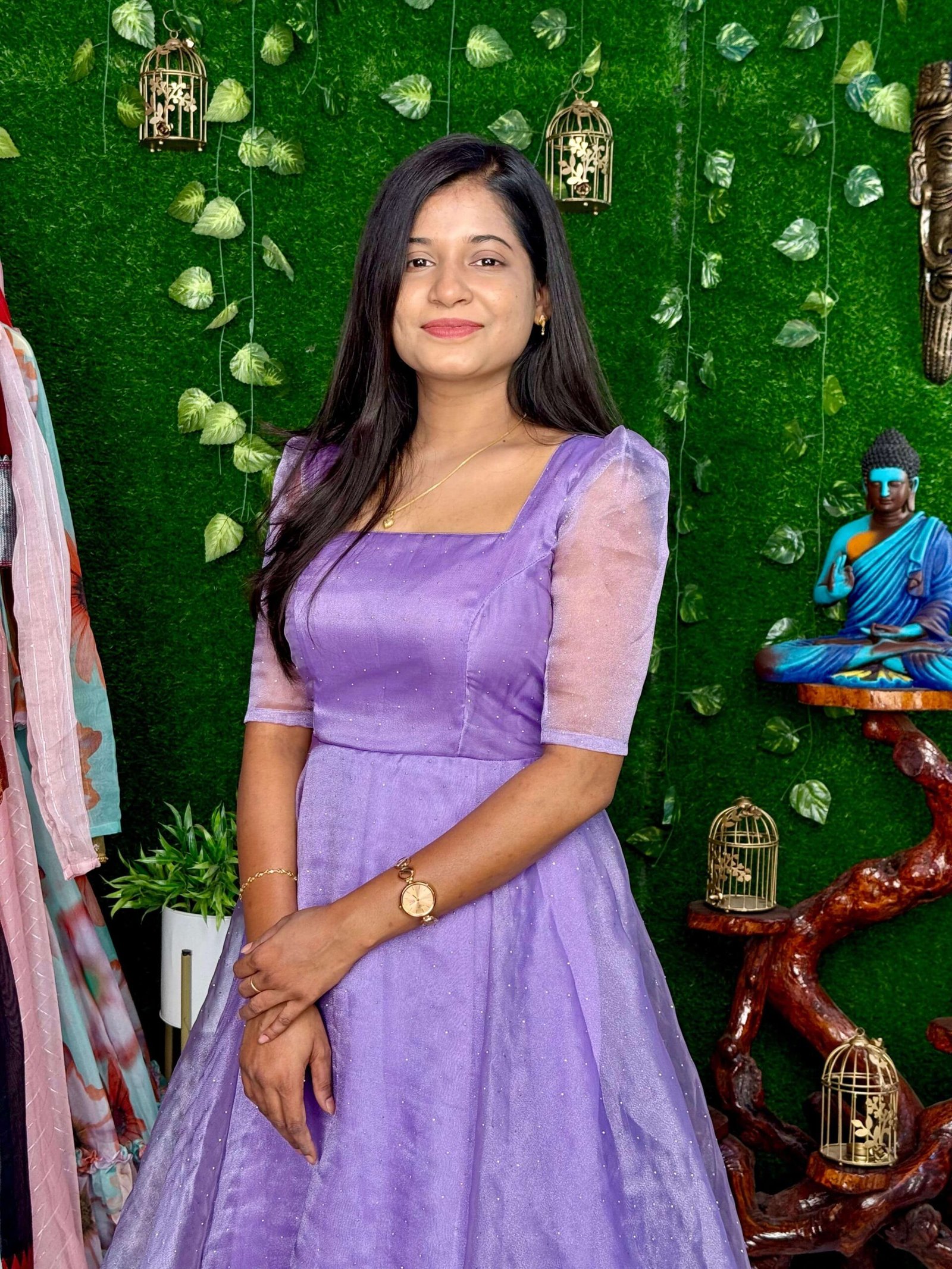 TWINKLE ORGANZA - LAVENDER (Maxi)