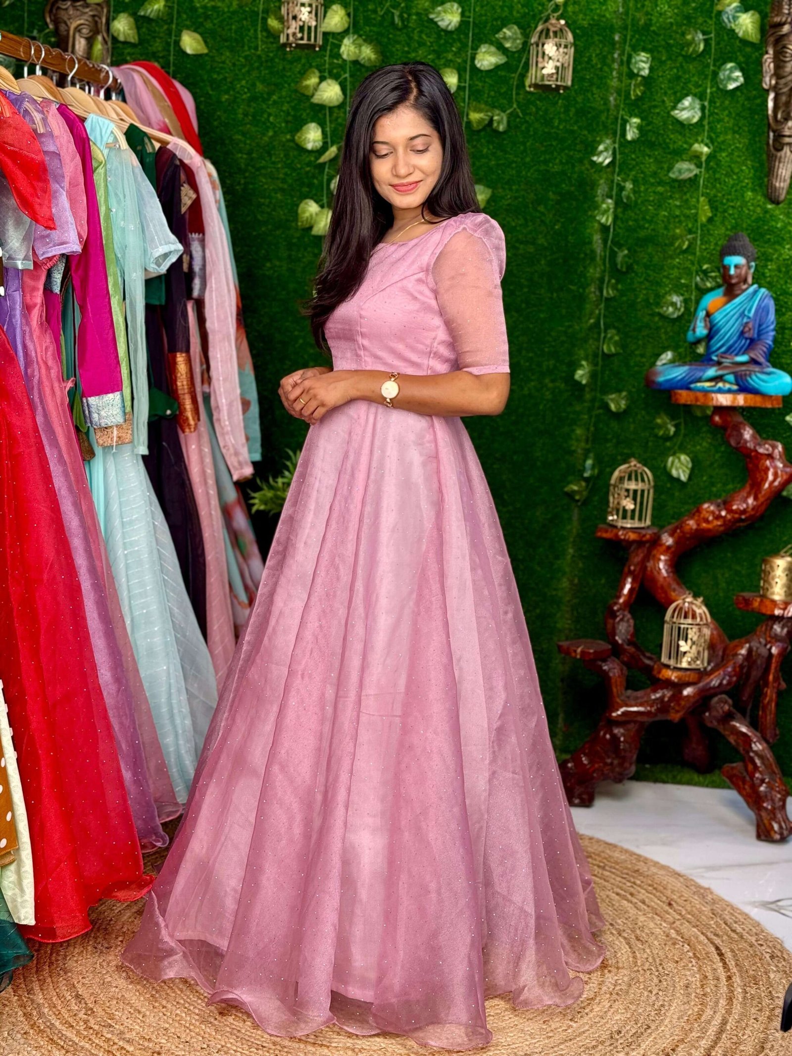TWINKLE ORGANZA - LAVENDER PINK (Maxi)