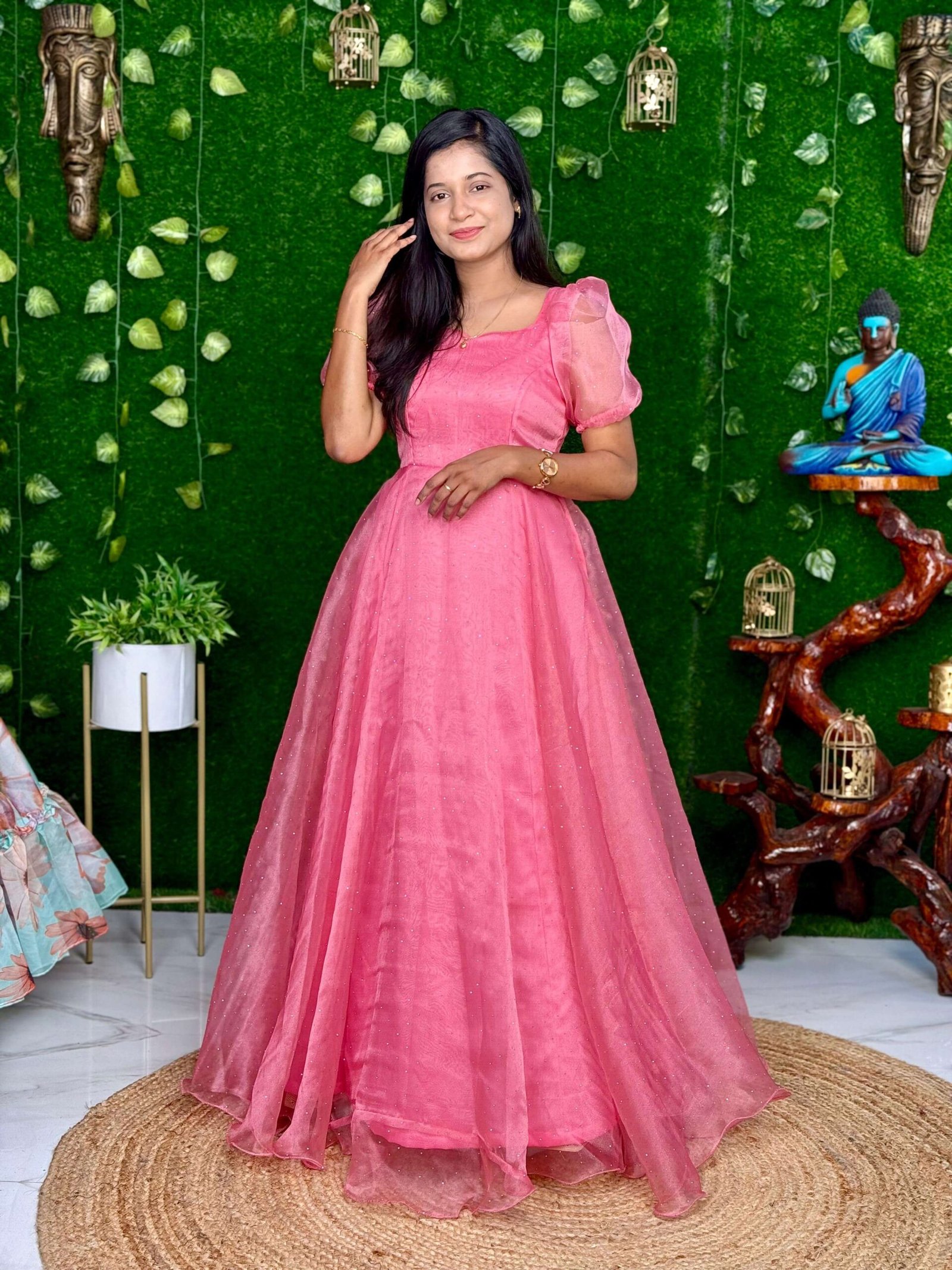 TWINKLE ORGANZA - PINK (Maxi)