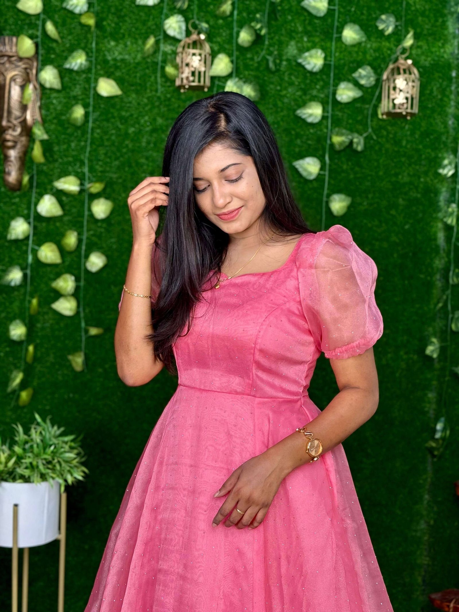 TWINKLE ORGANZA - PINK (Maxi)