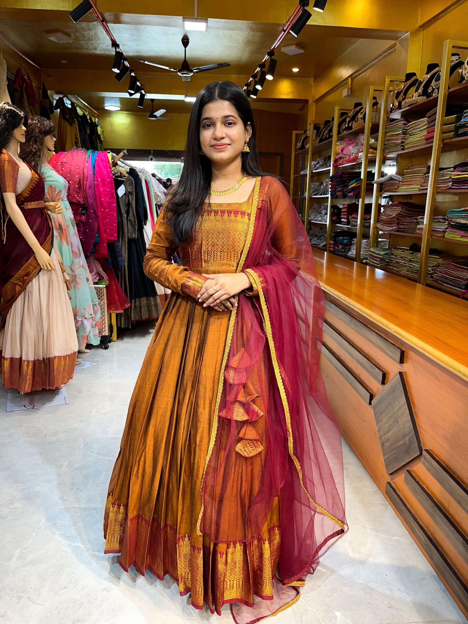 ZARI COTTON - Gold (Maxi)